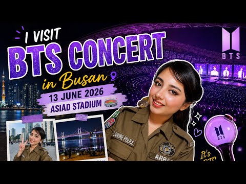BTS concert in Busan 🇰🇷 | BTS army vlog | Pakistani in Korea 🇵🇰🇰🇷