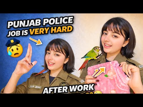 lady police my night routine | after work at home | Punjab police | lady police Lahore Pakistan 